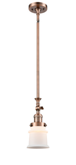 Franklin Restoration One Light Mini Pendant in Antique Copper (405|206-AC-G181S)