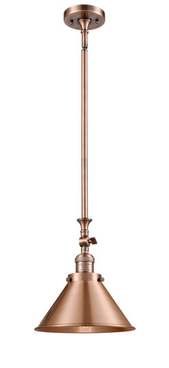 Franklin Restoration One Light Mini Pendant in Antique Copper (405|206-AC-M10-AC)