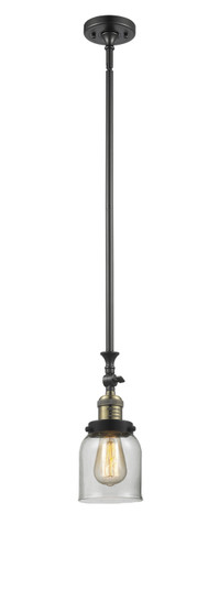 Franklin Restoration One Light Mini Pendant in Black Antique Brass (405|206-BAB-G52)