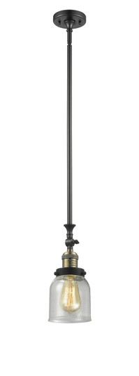 Franklin Restoration One Light Mini Pendant in Black Antique Brass (405|206-BAB-G54)