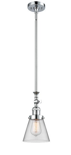 Franklin Restoration One Light Mini Pendant in Polished Chrome (405|206-PC-G62)