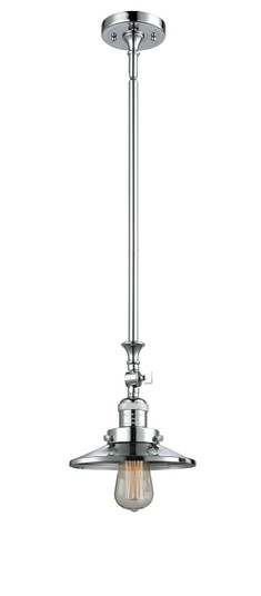 Franklin Restoration One Light Mini Pendant in Polished Chrome (405|206-PC-M7)