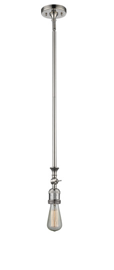 Franklin Restoration One Light Mini Pendant in Polished Nickel (405|206-PN)