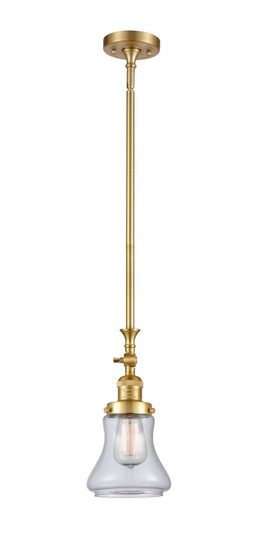 Franklin Restoration LED Mini Pendant in Satin Gold (405|206-SG-G192-LED)