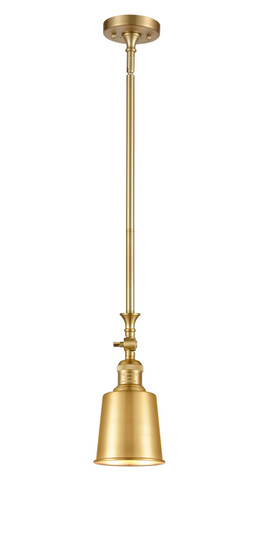 Franklin Restoration LED Mini Pendant in Satin Gold (405|206-SG-M9-SG-LED)