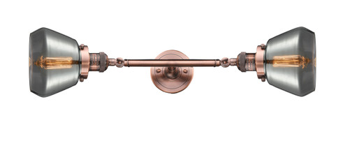 Franklin Restoration Two Light Bath Vanity in Antique Copper (405|208L-AC-G173)