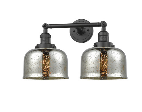 Franklin Restoration Two Light Bath Vanity in Oil Rubbed Bronze (405|208-OB-G78)
