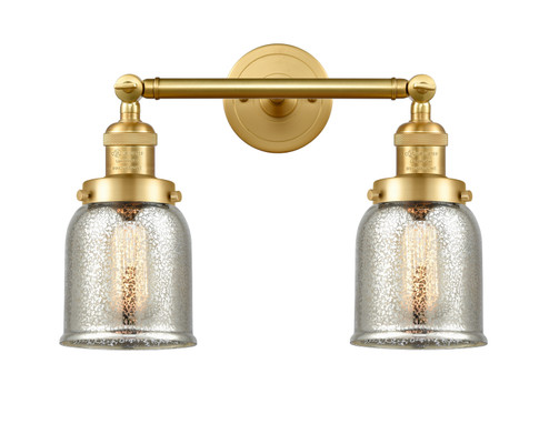 Franklin Restoration Two Light Bath Vanity in Satin Gold (405|208-SG-G58)