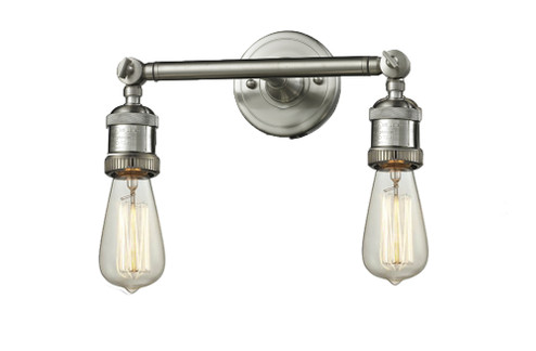 Franklin Restoration Two Light Bath Vanity in Brushed Satin Nickel (405|208-SN)