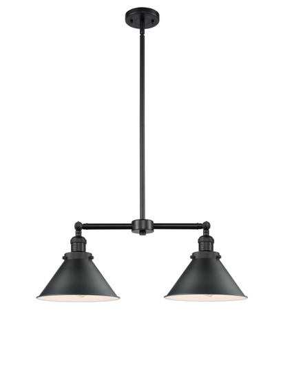 Franklin Restoration LED Island Pendant in Matte Black (405|209-BK-M10-BK-LED)