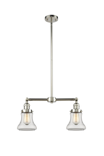 Franklin Restoration LED Island Pendant in Polished Nickel (405|209-PN-G192-LED)