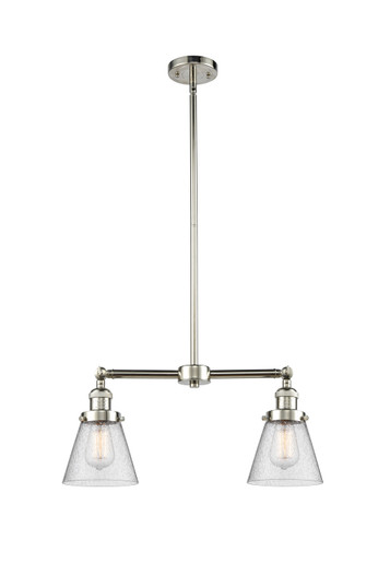 Franklin Restoration LED Island Pendant in Polished Nickel (405|209-PN-G64-LED)