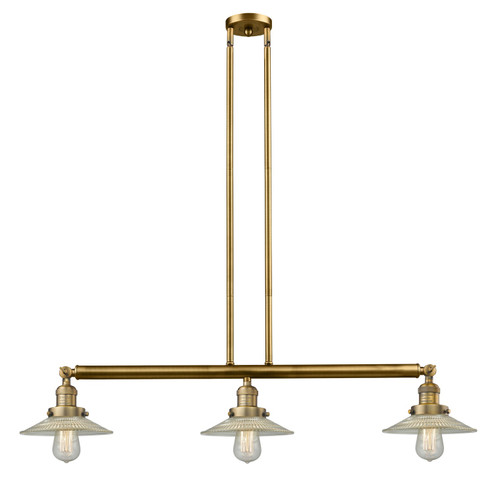 Franklin Restoration LED Island Pendant in Brushed Brass (405|213-BB-G2)