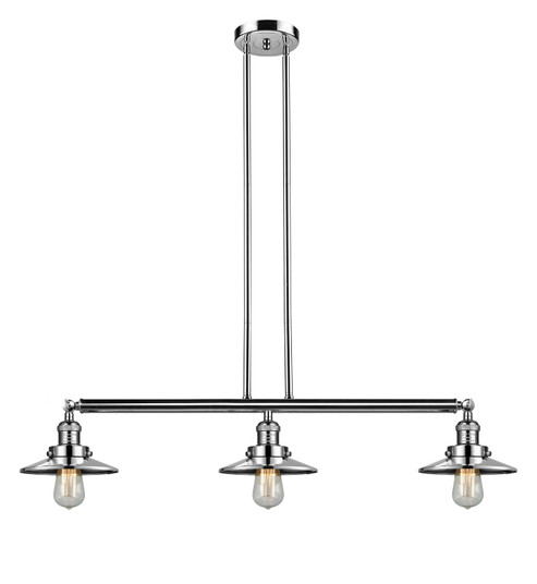 Franklin Restoration LED Island Pendant in Polished Nickel (405|213-PN-M1-LED)