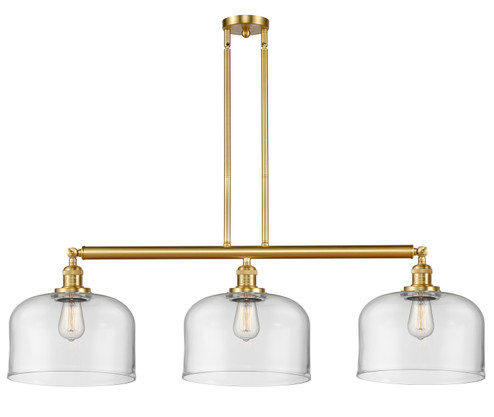 Franklin Restoration LED Island Pendant in Satin Gold (405|213-SG-G72-L-LED)