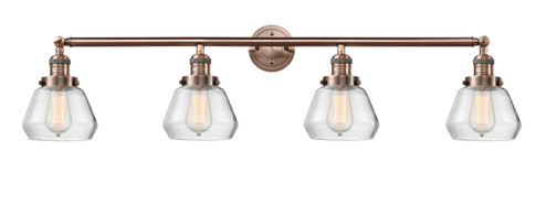 Franklin Restoration Four Light Bath Vanity in Antique Copper (405|215-AC-G172)
