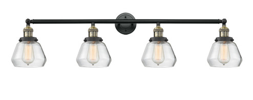 Franklin Restoration Four Light Bath Vanity in Black Antique Brass (405|215-BAB-G172)