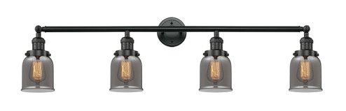 Franklin Restoration Four Light Bath Vanity in Matte Black (405|215-BK-G53)