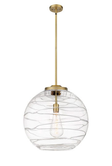 Ballston One Light Pendant in Brushed Brass (405|221-1S-BB-G1213-18)