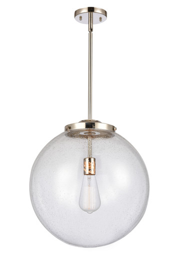 Franklin Restoration LED Pendant in Polished Nickel (405|221-1S-PN-G204-16-LED)