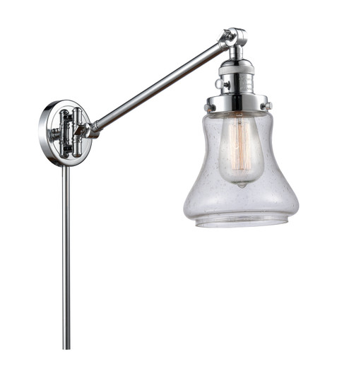 Franklin Restoration One Light Swing Arm Lamp in Polished Chrome (405|237-PC-G194)