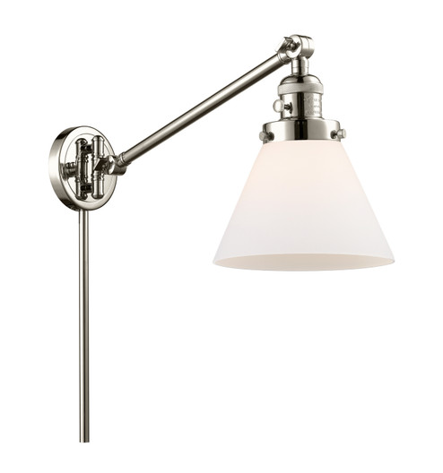 Franklin Restoration LED Swing Arm Lamp in Polished Nickel (405|237-PN-G41-LED)