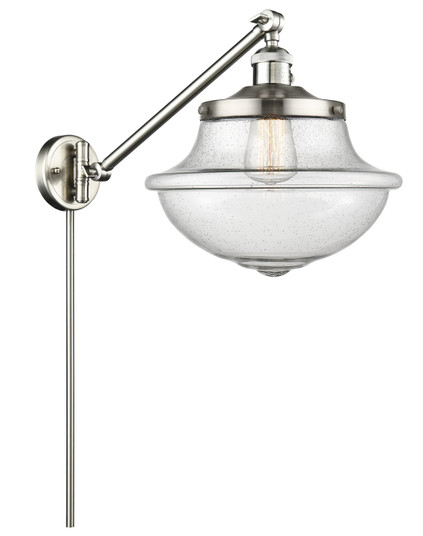 Franklin Restoration LED Swing Arm Lamp in Brushed Satin Nickel (405|237-SN-G544-LED)
