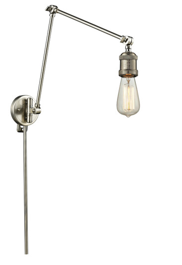 Franklin Restoration One Light Swing Arm Lamp in Brushed Satin Nickel (405|238-SN)