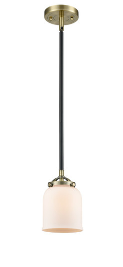 Nouveau LED Mini Pendant in Black Antique Brass (405|284-1S-BAB-G51-LED)
