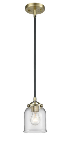 Nouveau One Light Mini Pendant in Black Antique Brass (405|284-1S-BAB-G52)