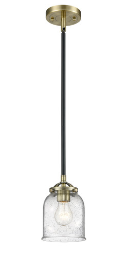 Nouveau LED Mini Pendant in Black Antique Brass (405|284-1S-BAB-G54-LED)