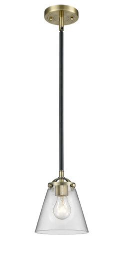 Nouveau LED Mini Pendant in Black Antique Brass (405|284-1S-BAB-G62-LED)