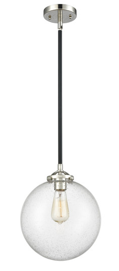 Nouveau LED Mini Pendant in Black Polished Nickel (405|284-1S-BPN-G204-10-LED)