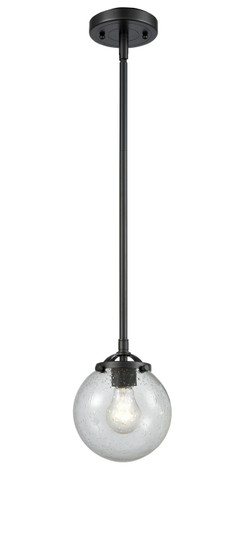 Nouveau LED Mini Pendant in Black Polished Nickel (405|284-1S-BPN-G262-LED)