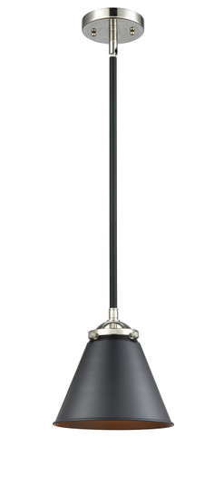 Nouveau LED Mini Pendant in Black Polished Nickel (405|284-1S-BPN-M13-BK-LED)