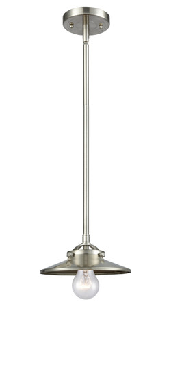 Nouveau One Light Mini Pendant in Brushed Satin Nickel (405|284-1S-SN-M2-SN)