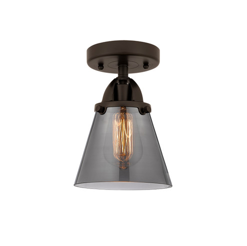 Nouveau 2 One Light Semi-Flush Mount in Oil Rubbed Bronze (405|288-1C-OB-G63)