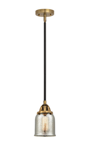 Nouveau 2 LED Mini Pendant in Black Antique Brass (405|288-1S-BAB-G58-LED)