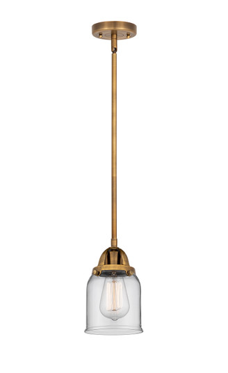 Nouveau 2 One Light Mini Pendant in Brushed Brass (405|288-1S-BB-G52)