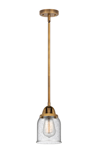 Nouveau 2 One Light Mini Pendant in Brushed Brass (405|288-1S-BB-G54)