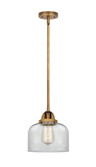 Nouveau 2 LED Mini Pendant in Brushed Brass (405|288-1S-BB-G72-LED) Nouveau 2 LED Mini Pendant in Brushed Brass (405|288-1S-BB-G72-LED)