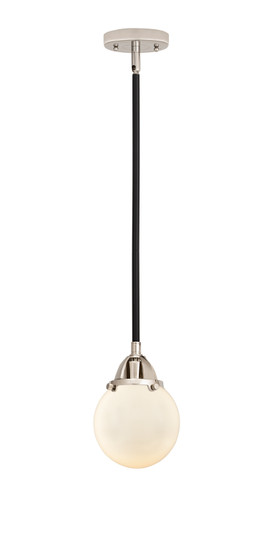 Nouveau 2 One Light Mini Pendant in Black Polished Nickel (405|288-1S-BPN-G201-6)