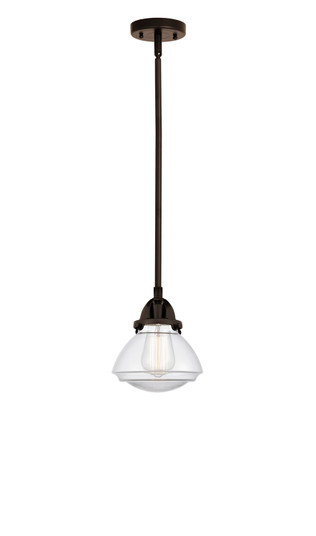 Nouveau 2 LED Mini Pendant in Oil Rubbed Bronze (405|288-1S-OB-G322-LED)