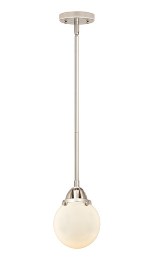 Nouveau 2 One Light Mini Pendant in Polished Nickel (405|288-1S-PN-G201-6)
