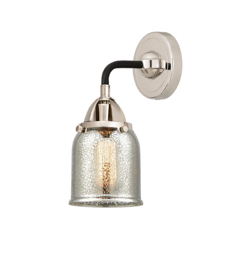Nouveau 2 One Light Wall Sconce in Black Polished Nickel (405|288-1W-BPN-G58)