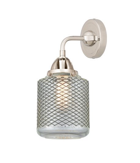 Nouveau 2 One Light Wall Sconce in Polished Nickel (405|288-1W-PN-G262)