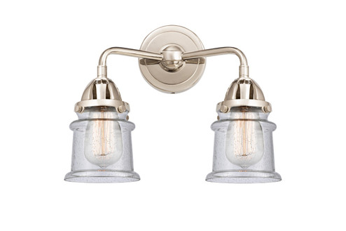 Nouveau 2 LED Bath Vanity in Polished Nickel (405|288-2W-PN-G184S-LED)