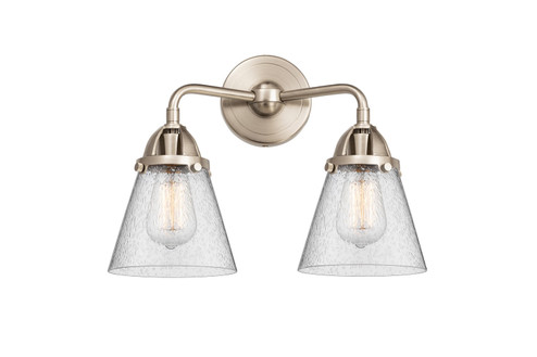 Nouveau 2 LED Bath Vanity in Brushed Satin Nickel (405|288-2W-SN-G64-LED)