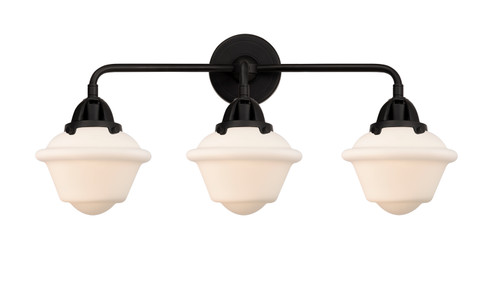 Nouveau 2 Three Light Bath Vanity in Matte Black (405|288-3W-BK-G531)