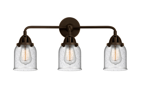 Nouveau 2 Three Light Bath Vanity in Oil Rubbed Bronze (405|288-3W-OB-G54)